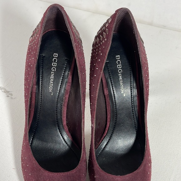 Maroon BCBGeneration mettle details - Picture 4 of 7